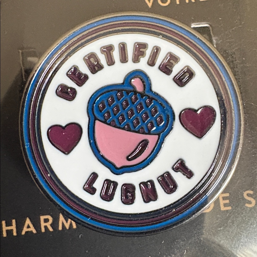 Lug Certified Lugnut Novelty Charm-Concord-NWT